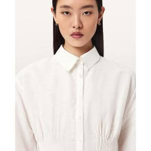 AllSaints Carol Long Sleeved Laced Shirt